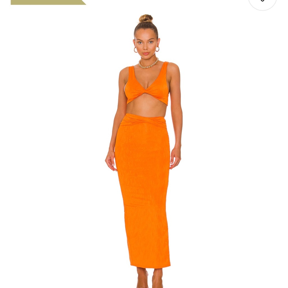 Orange two piece